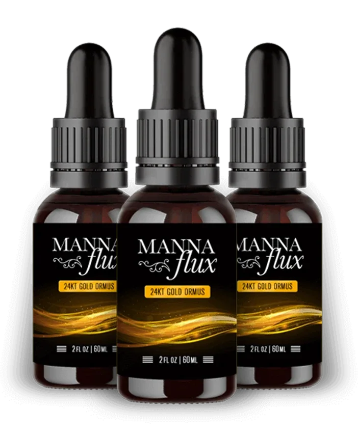 Three-bottle MannaFlux pack